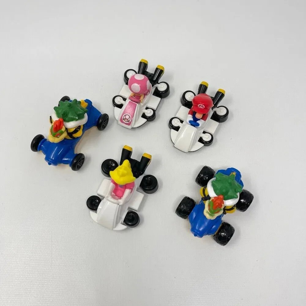 McDonalds Happy Meal Toys Mario Kart Nintendo Collectible lot of 5